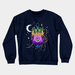 Magical owl Crewneck Sweatshirt